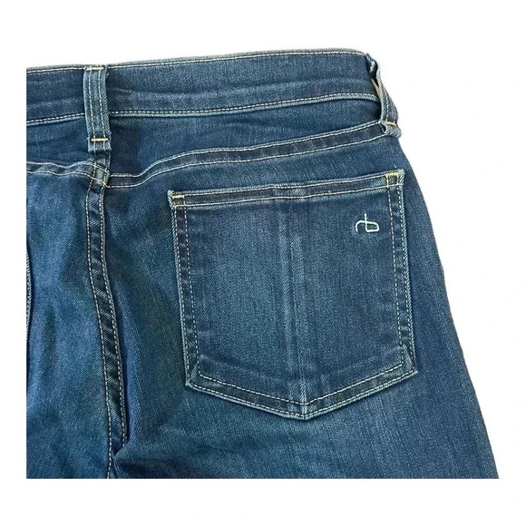 Rag & Bone Skinny Jeans Dark Wash Mid Rise Womens size 28 - Picture 7 of 13